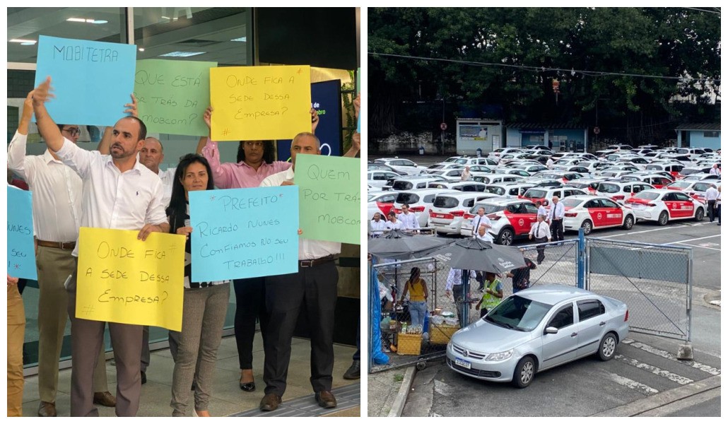 Gestão Nunes muda disposição de táxis no Aeroporto de Congonhas sem consulta pública, e motoristas que atuam no local há décadas protestam 