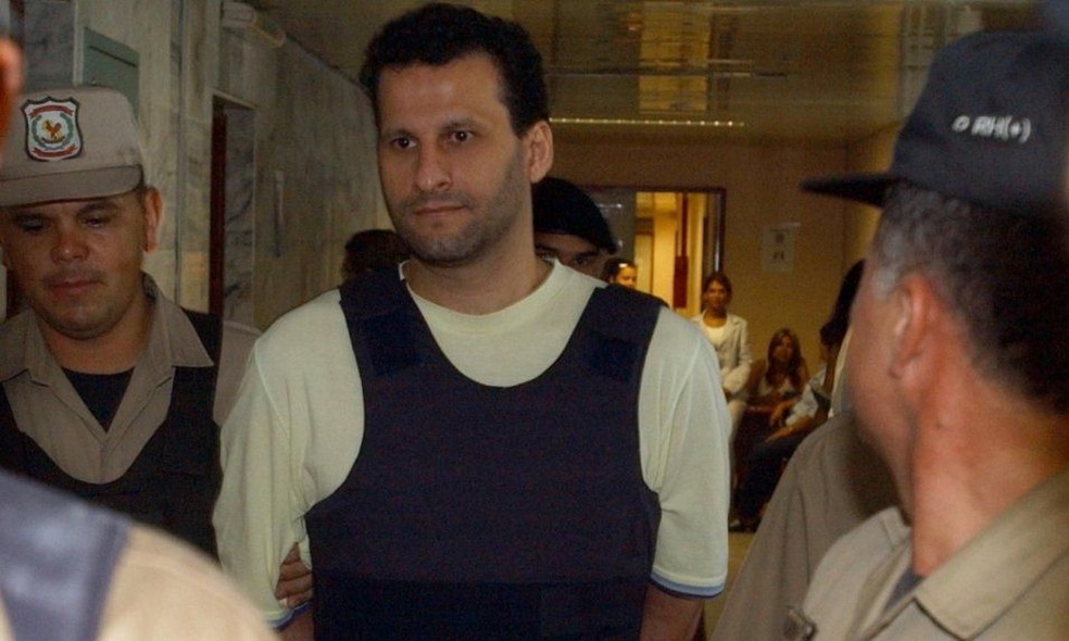 Em 2002, Assad Barakat foi preso em Foz do Iguaçu após autorização do STF e no ano seguinte expulso para o Paraguai — Foto: ABC Color/Arquivo/Reprodução