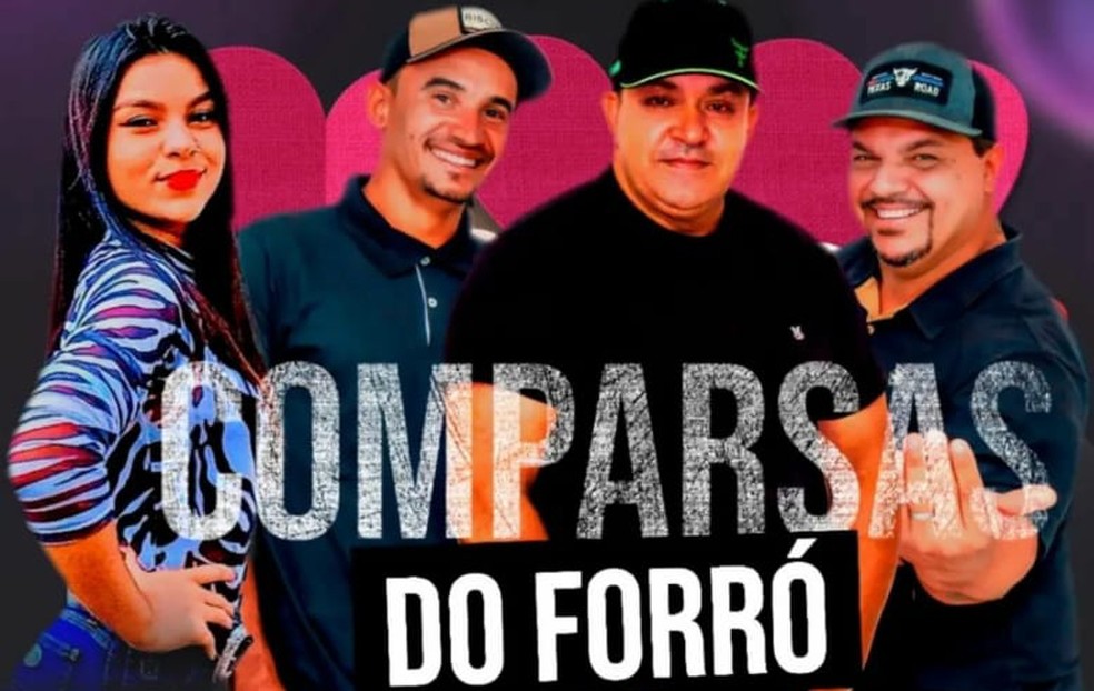 Banda Comparsas do Forró — Foto: Reprodução/Instagram