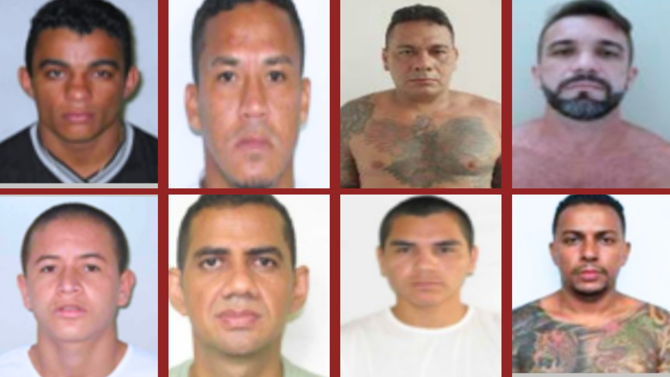 Envolvido na Chacina do Taquari e fugitivo de presídio: veja os 8 criminosos do AC na 'lista vermelha' do Ministério da Justiça