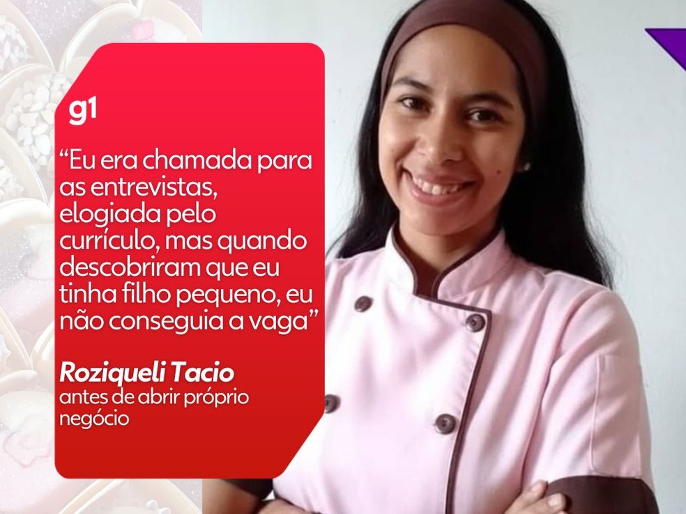 Rozi conta trajetória ao empreender em Cáceres (MT) — Foto: g1