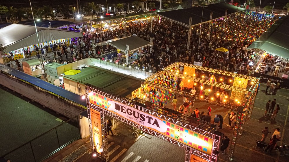 Arraiá Degusta, em Vila Velha, Espírito Santo. — Foto: Divulgação
