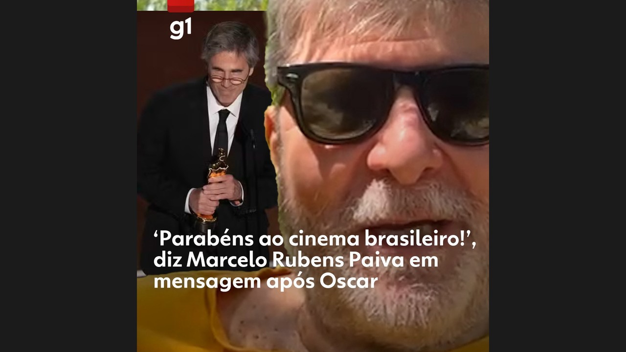 'Parabéns ao cinema brasileiro!', diz Marcelo Rubens Paiva em mensagem após Oscar; VÍDEO