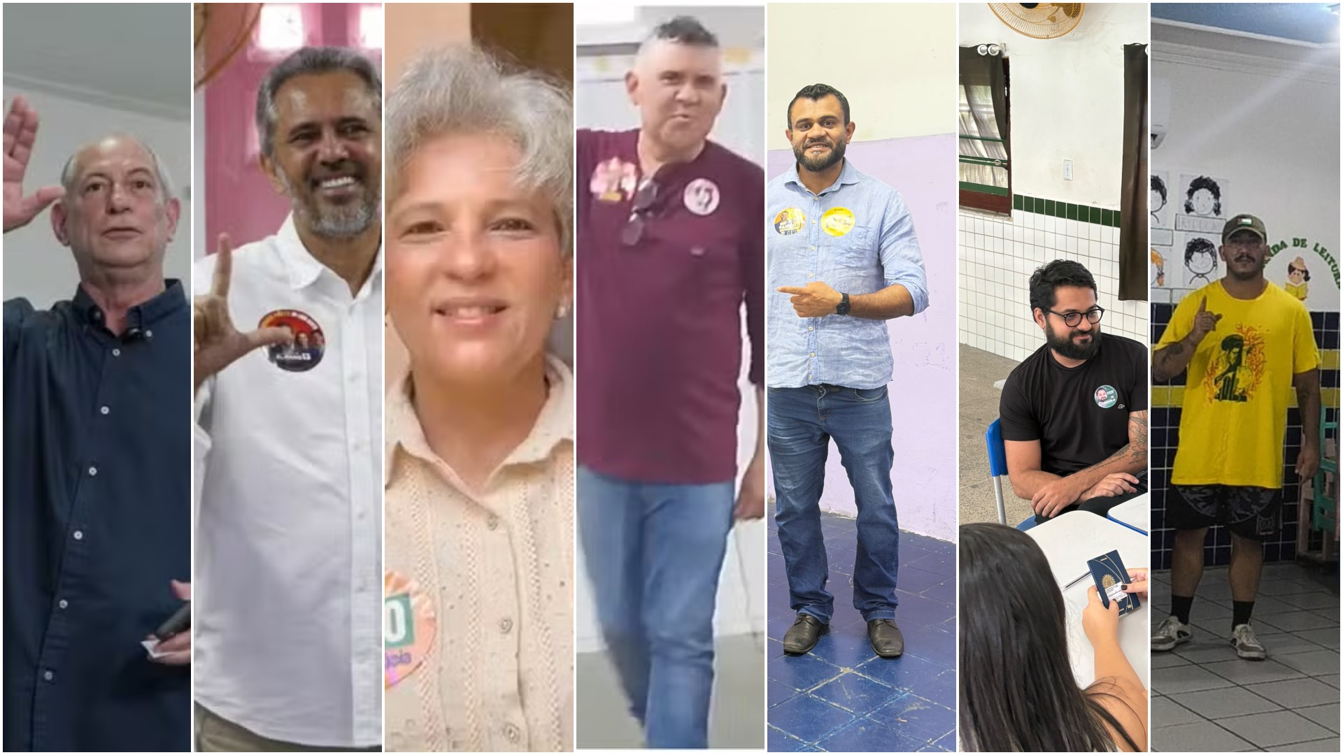Candidatos ao governo do Ceará votam neste domingo; veja | G1