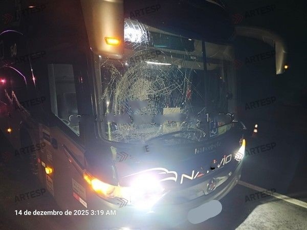 Ciclista morre atropelado por ônibus com 60 passageiros na Rodovia Anhanguera em Limeira 