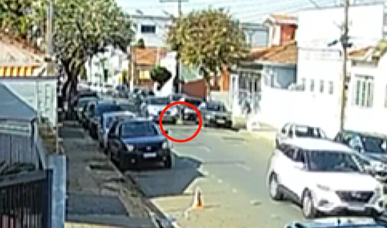 Câmera flagra atropelamento de criança em Limeira
