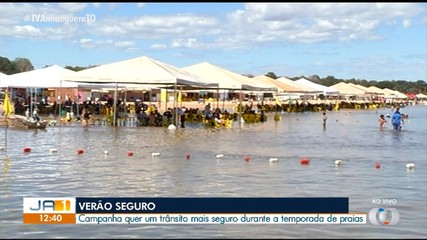 Campanha ensina condutores sobre trânsito mais seguro durante período de praias