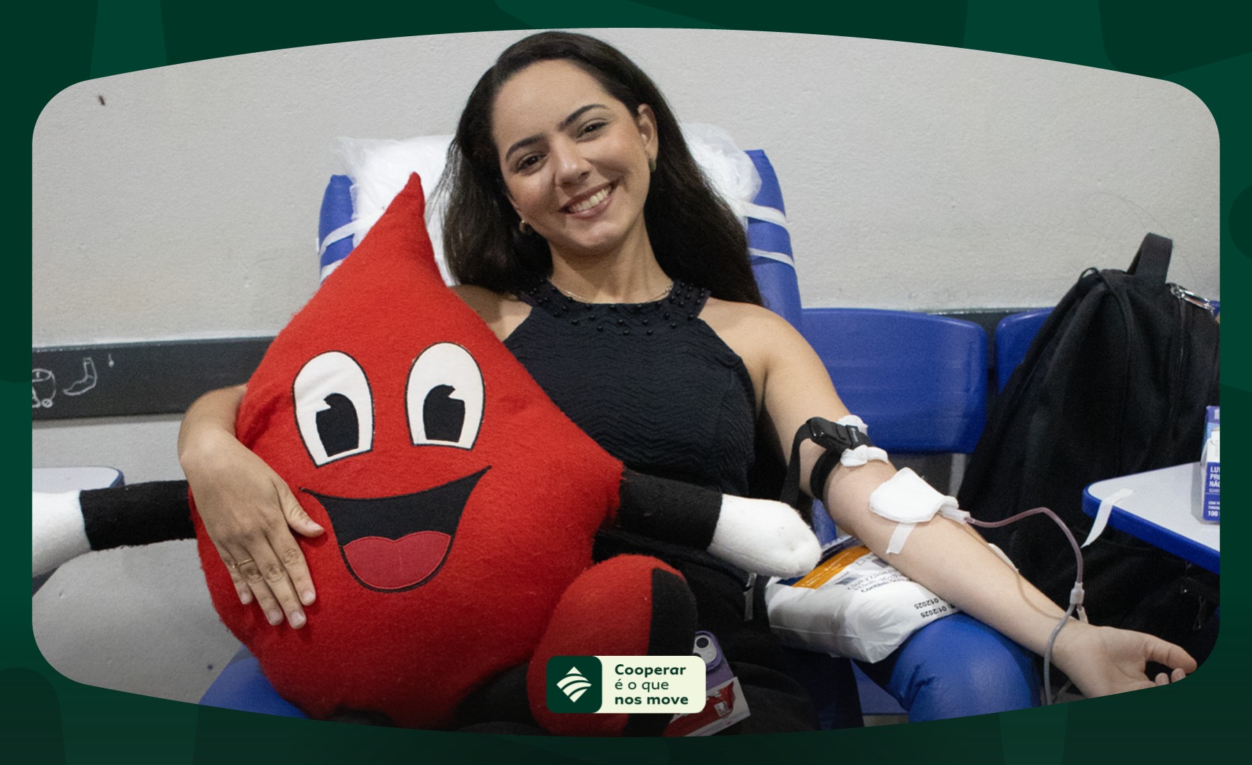 Campanha de doação de sangue mobiliza Nova Brasilândia em cooperação pela vida