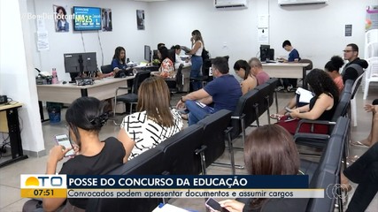 Aprovados no Concurso da Educação assumem cargos a partir desta segunda-feira (21)