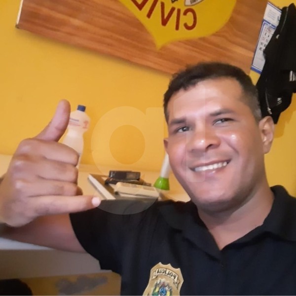 Policial civil João Rodolfo, suspeito de ameaçar de morte o promotor Tales Tranin, é investigado por receber propina e se apropriar de dinheiro da mãe de detento — Foto: Arquivo pessoal