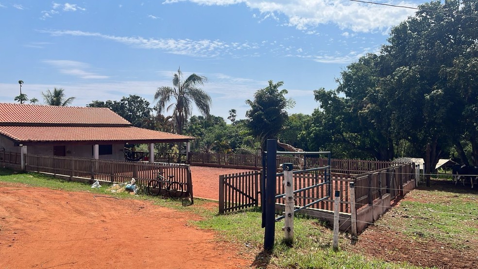 Fazenda onde aconteceu o crime &mdash; Foto: David Tschaikowsky