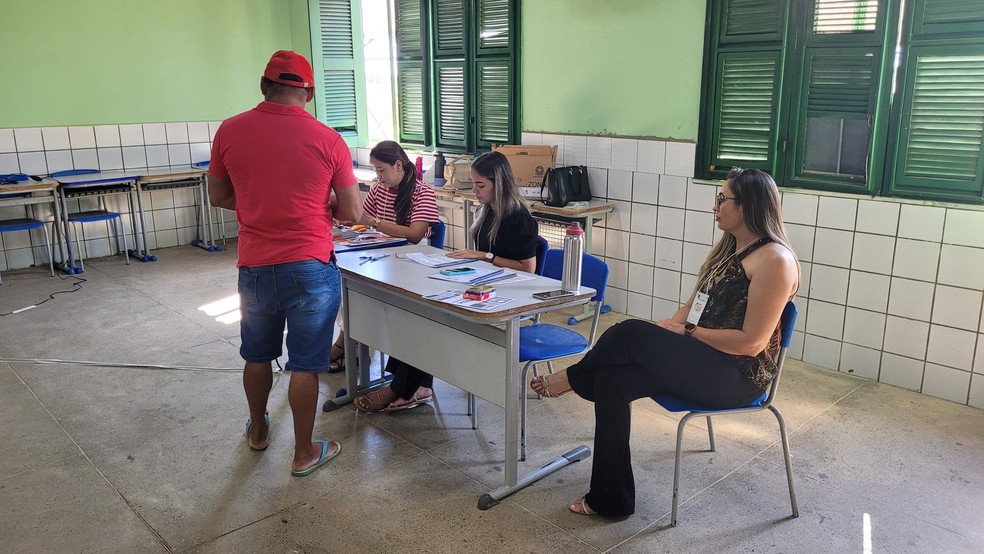 Eleição suplementar em Alto Santo define novos vereadores, no Ceará. — Foto: TRE/Reprodução