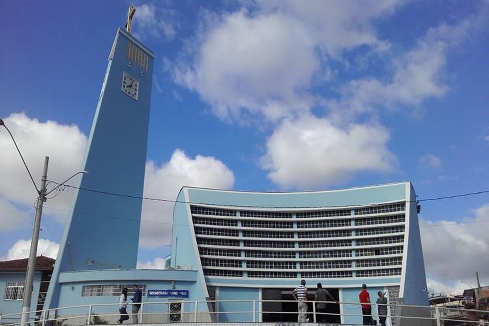 Santuário Nossa Senhora Aparecida em Muriaé — Foto: Reprodução/Rádio Muriaé