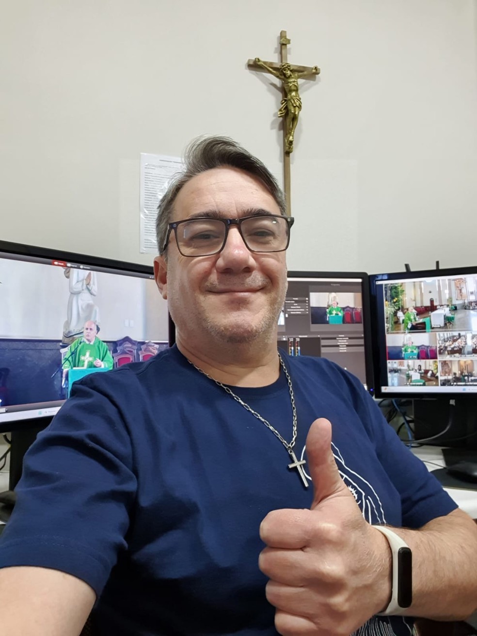 Edgard, paciente com câncer de pâncreas — Foto: Arquivo Pessoal