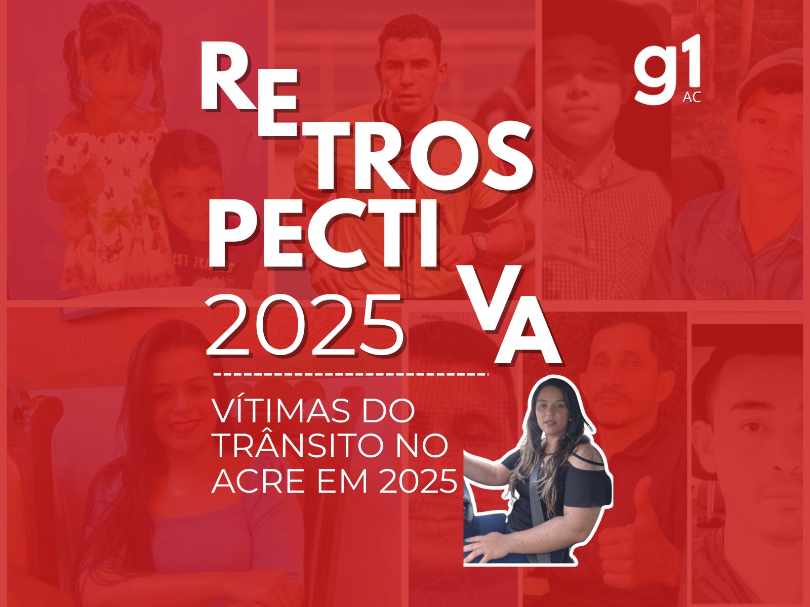 Relembre as vítimas do trânsito no Acre em 2025