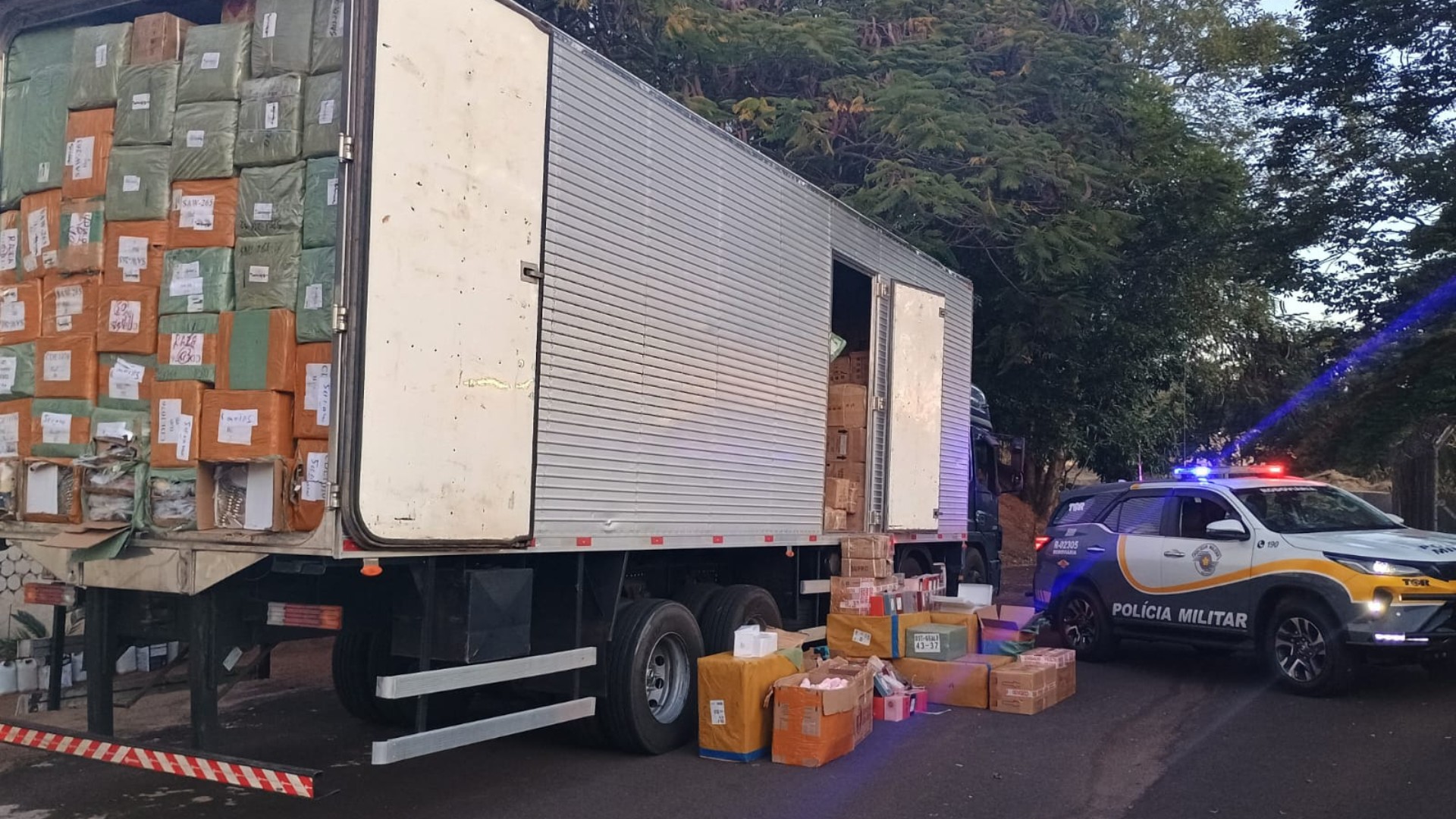 Polícia apreende R$20 mi em mercadorias sem nota em SP