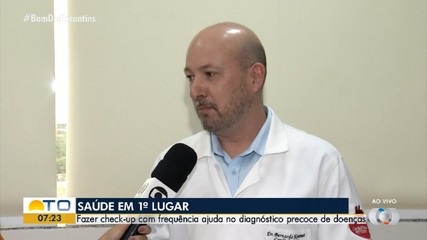 Médico explica como check-up ajuda a identificar e prevenir problemas de saúde