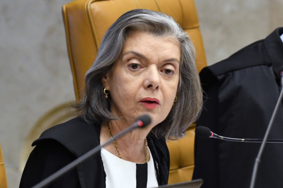 Ministra Cármen Lúcia, do STF, em imagem de arquivo — Foto: Carlos Moura/SCO/STF