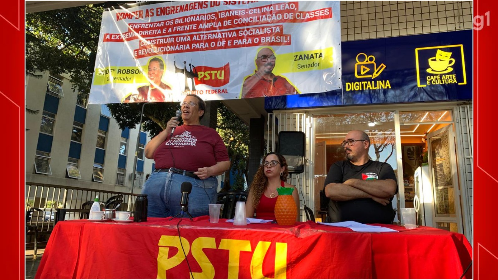 PSTU lança Professor Robson como candidato ao governo do Distrito Federal