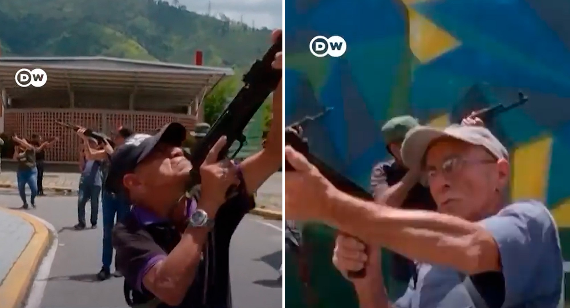 Idosos e pobres que dependem da ajuda do governo são maioria em milícia formada por Maduro para combater EUA