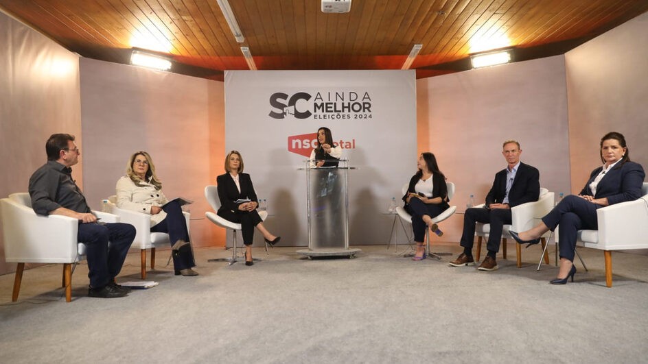 Eleições 2024: debate da NSC em Lages reúne 4 candidatos a prefeito; saiba como foi