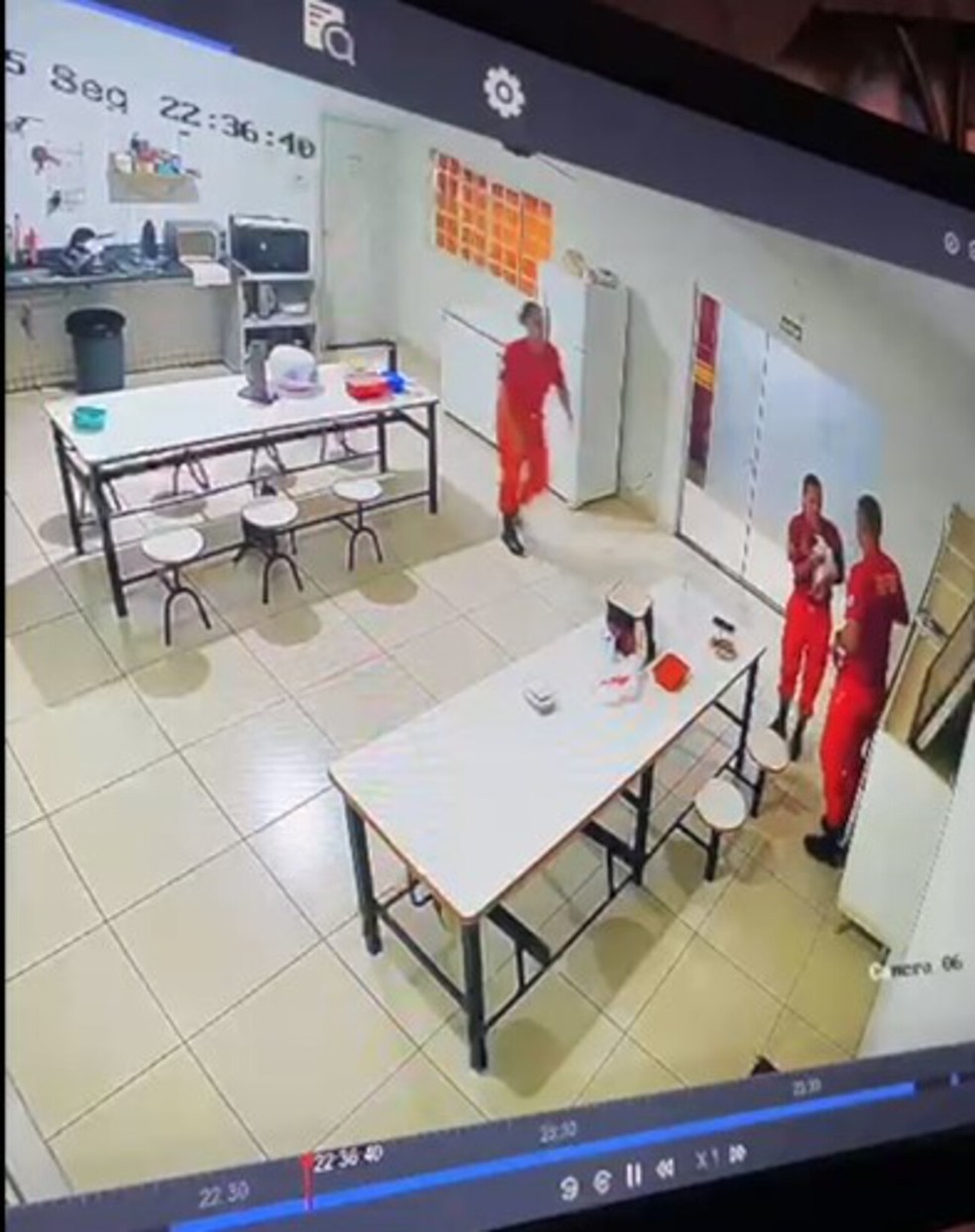 Caso ocorreu em Costa Rica. — Foto: Câmaras de segurança