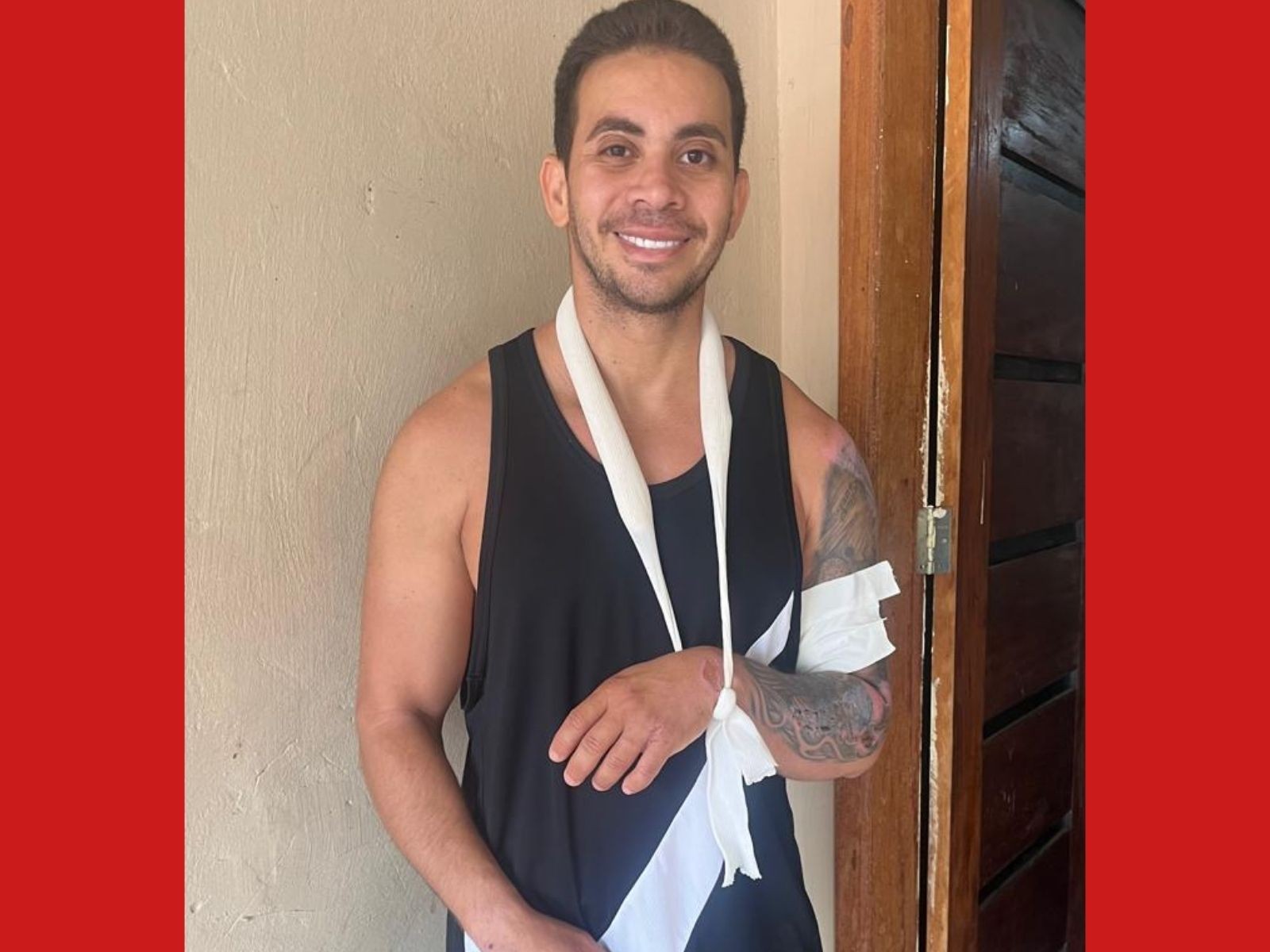 Após mais de duas semanas internado, PM que bateu moto em capivara e sofreu acidente recebe alta no AC