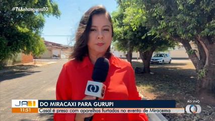 Casal é preso com celulares furtados no Miracaxi após vítima rastrear aparelho, diz PM