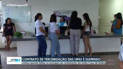 Após apontar irregularidades, Justiça barra contrato de terceirização das UPAs em Palmas