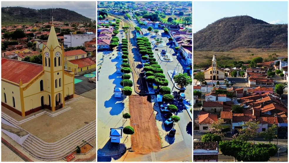 Cidade de Baixio é a terceira menos populosa do Ceará. — Foto: Divulgação e Cícero Coutinho