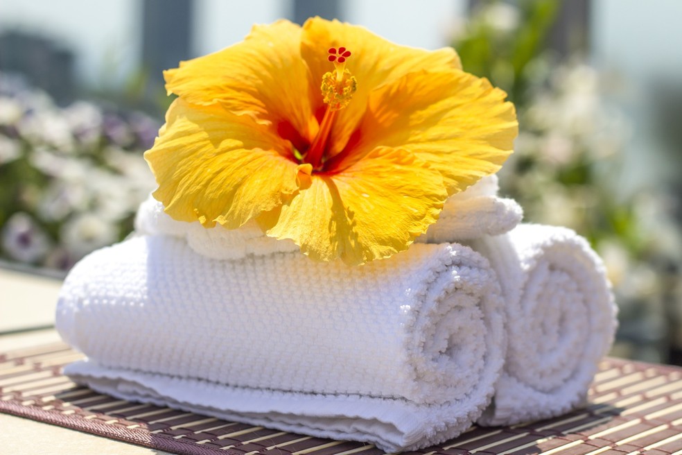 Toalhas de banho — Foto: Tesa Robbins/Pexabay