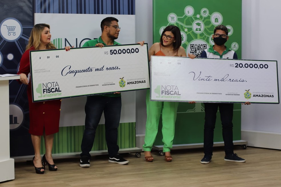 Nota Fiscal Amazonense sorteia de R$ 105 mil; veja lista dos ganhadores |  Amazonas | G1