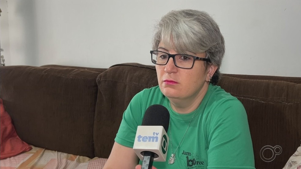 Sharon vive há 11 anos em Marília e compartilhou a dor de deixar sua terra natal por conta da perseguição religiosa — Foto: Reprodução/TV TEM