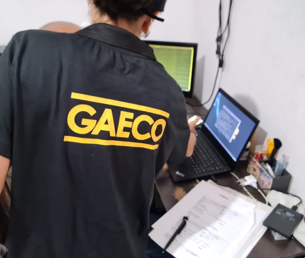 Operação do MP cumpre mandados contra suspeitos de armazenar cenas de abuso sexual de crianças no RN — Foto: MPRN/Divulgação