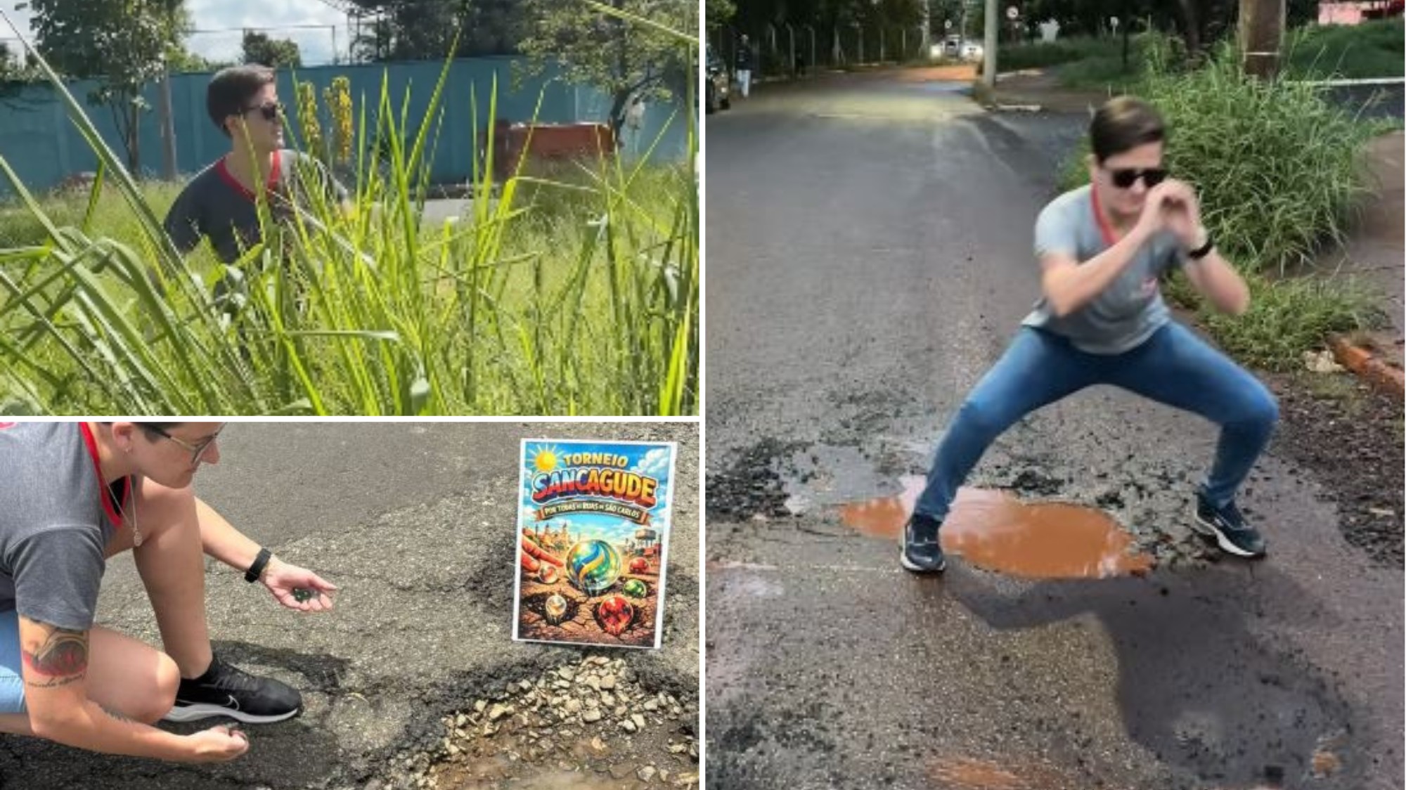 Saiba quem é a comerciante que viralizou com vídeos bem-humorados sobre mato alto, buracos e sujeira no interior de SP