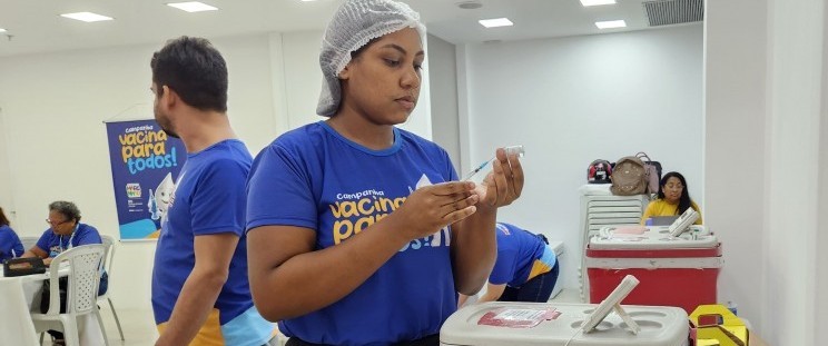 Vacinação da gripe é ampliada para todas as pessoas acima de seis meses de idade no Maranhão