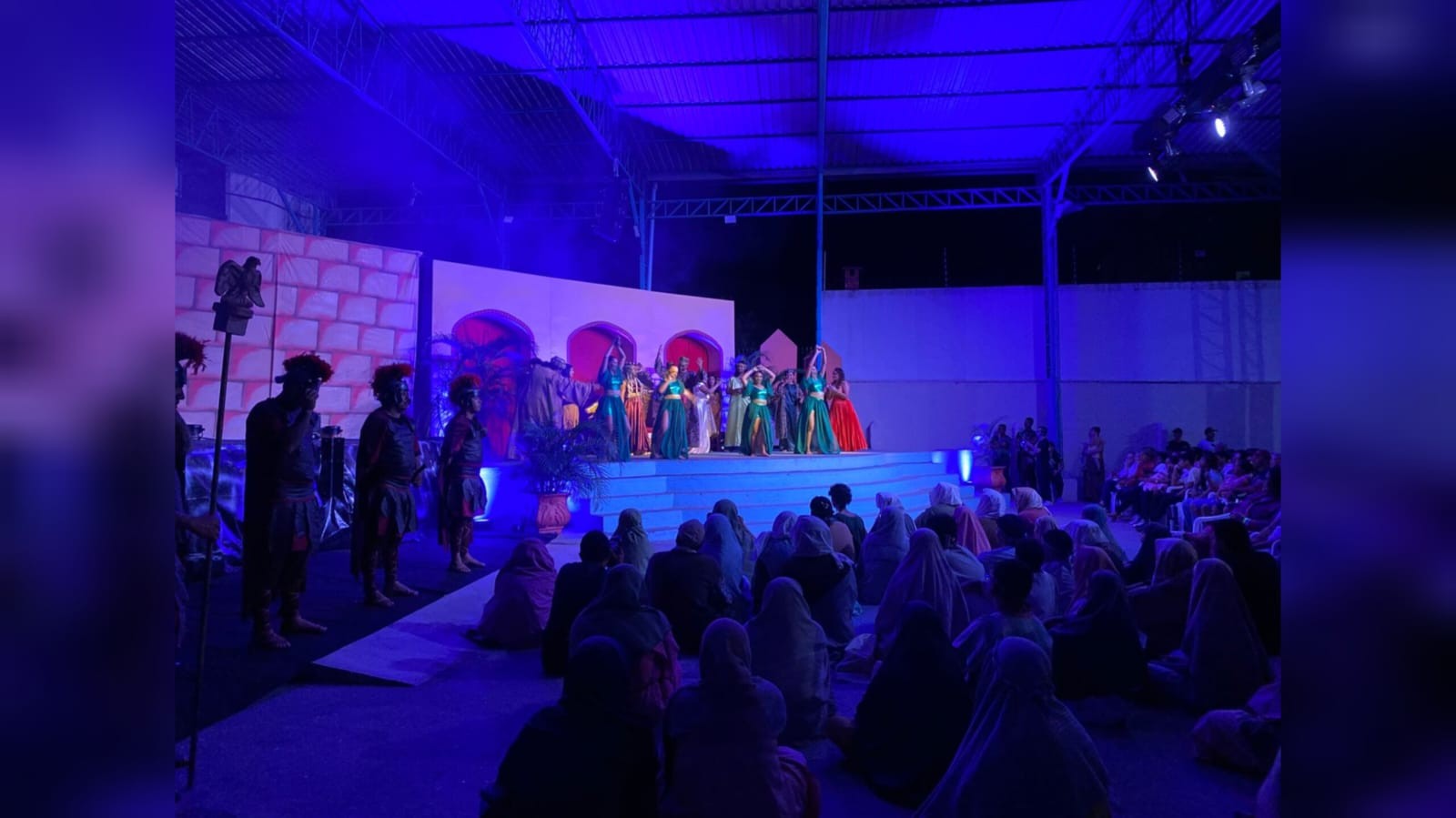 Espetáculo 'Jesus, o Filho do Homem' intensifica ensaios para apresentações em abril