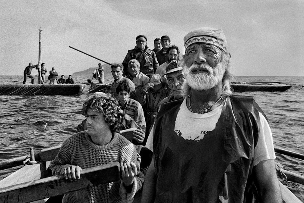 'Pesca do Atum' (It&aacute;lia), na mostra 'Trabalhadores' &mdash; Foto: Sebasti&atilde;o Salgado/Divulga&ccedil;&atilde;o