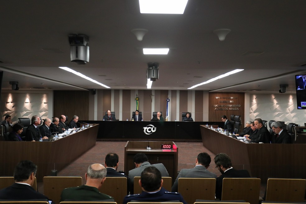 O plenário do Tribunal de Contas da União (TCU) — Foto: Divulgação/TCU