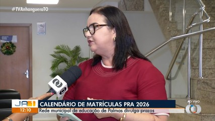 Prefeitura divulga calendário de matrículas de Palmas