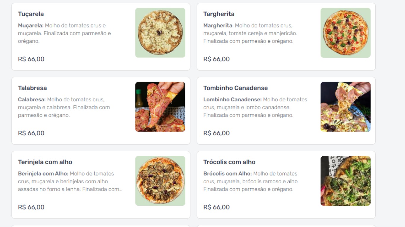 De 'tuçarela' à 'talabresa': pizzaria de SC desperta curiosidade na web por sabores iniciados com 'T'