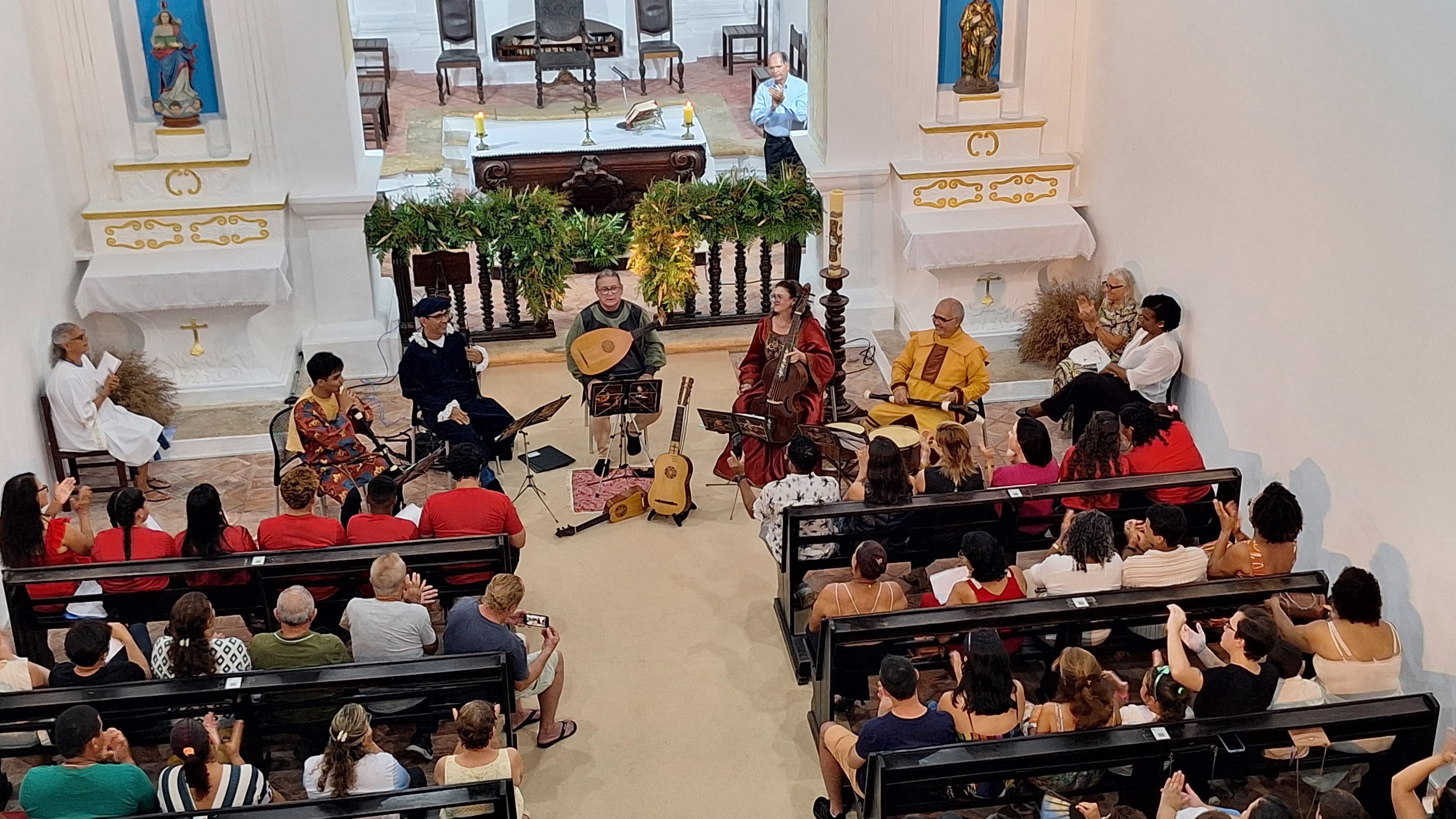 Igreja Nossa Senhora dos Remédios é reaberta em Fernando de Noronha após quase três meses em obras; VÍDEO