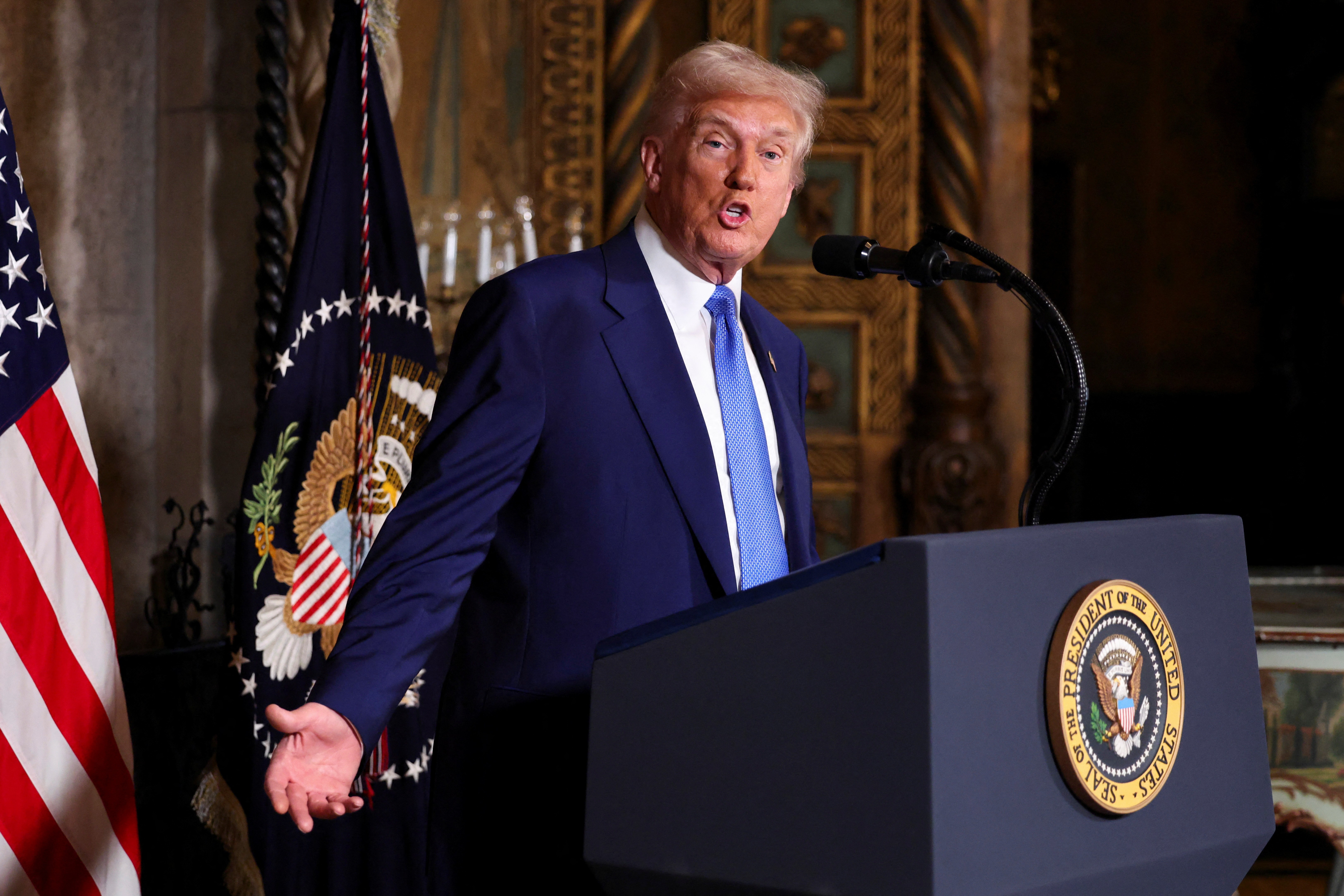 Trump diz que presença de Zelensky em negociações pelo fim da guerra na Ucrânia não é 'muito importante'