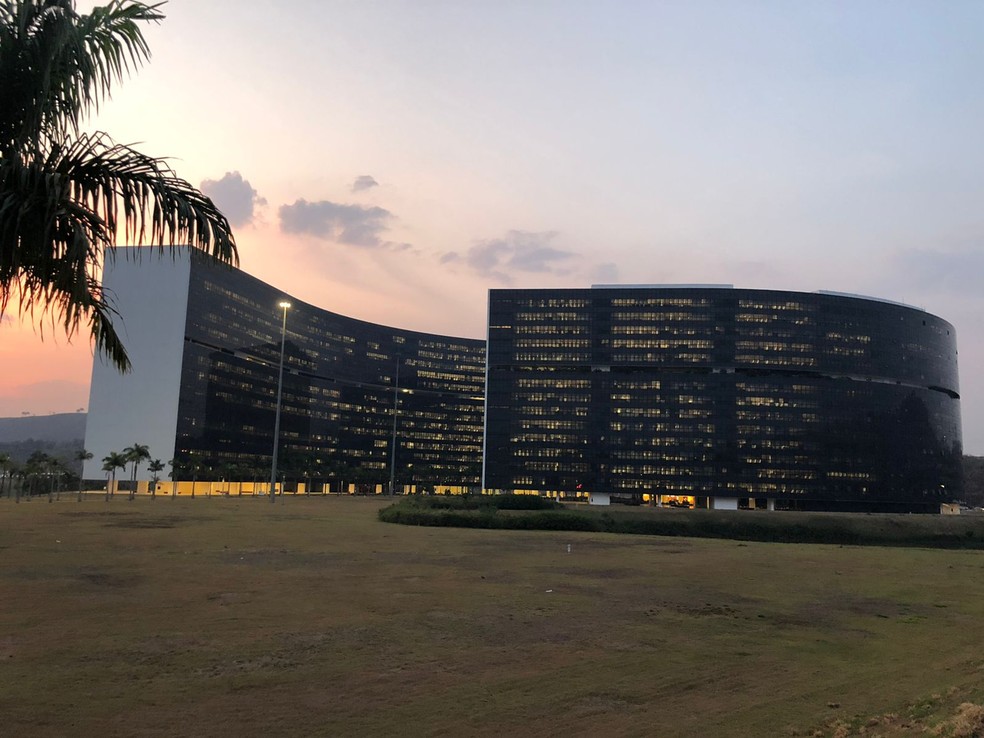 Cidade Administrativa, sede do governo de Minas Gerais. — Foto: Danilo Girundi / TV Globo