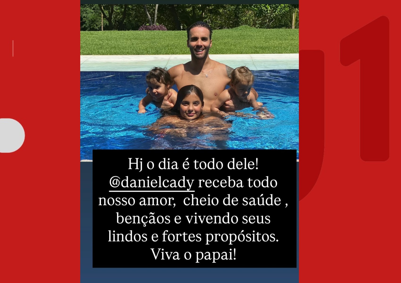 Ivete Sangalo homenageia ex-marido pelo aniversário de 41 anos: 'Receba todo nosso amor' 