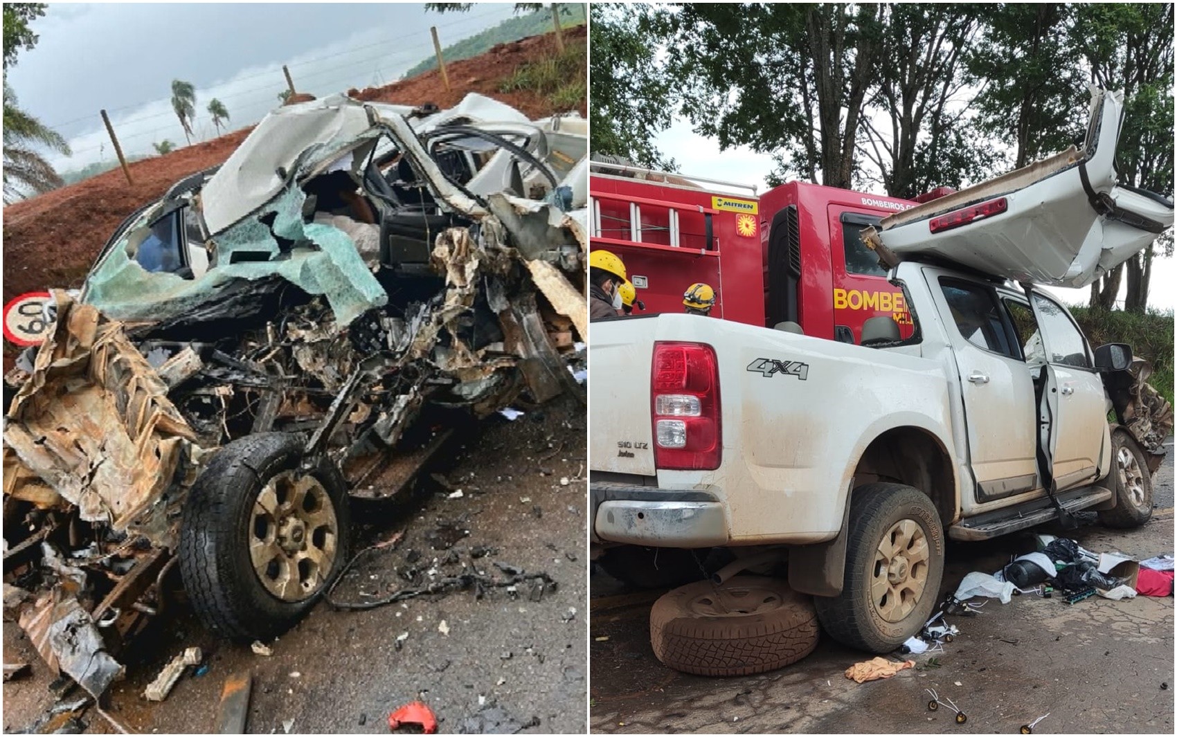 Acidente mata motorista e deixa criança e jovem feridas em Goiás 