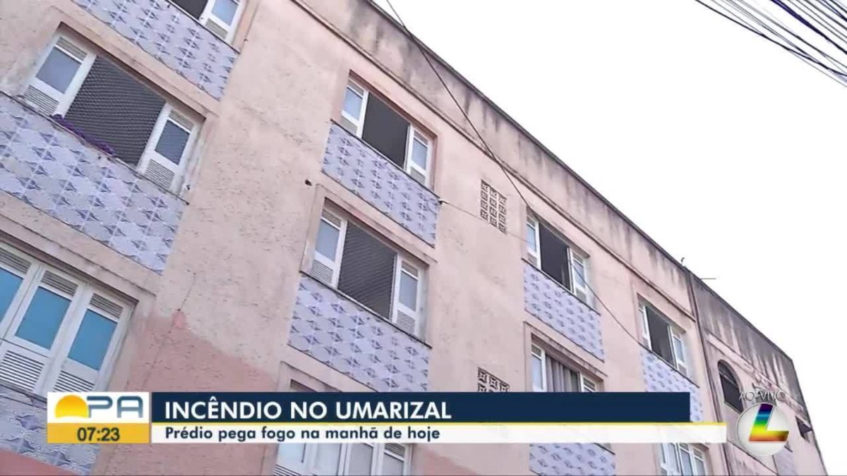 Apartamento pega fogo na av. Alcindo Cacela, em Belém