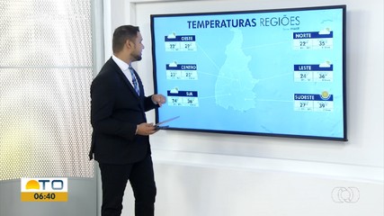 Saiba como fica a previsão do tempo nas regiões do Tocantins
