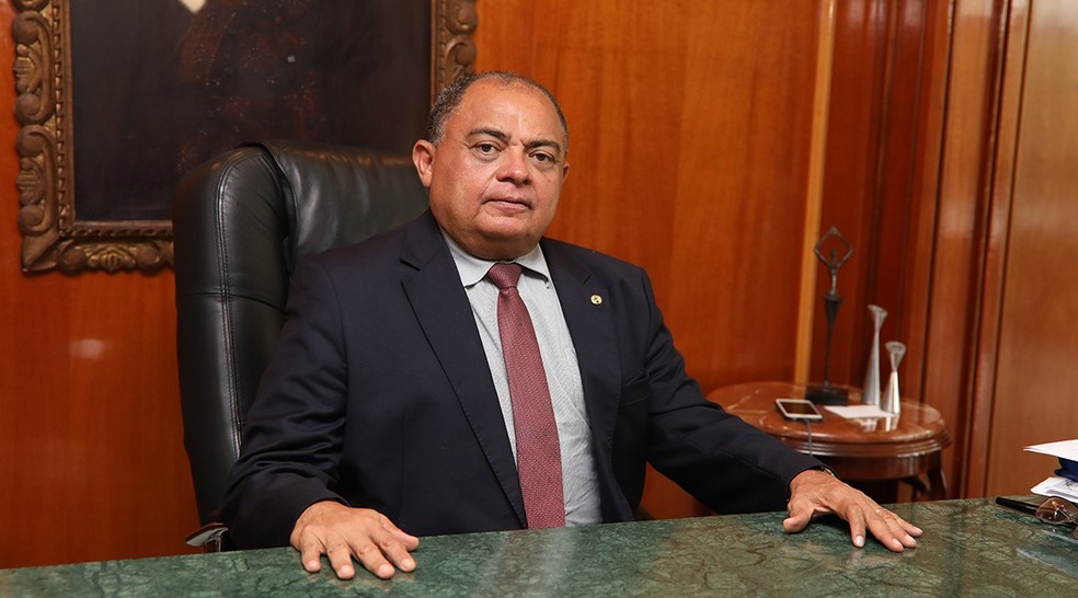 Desembargador Teodoro Santos, indicado ao STJ — Foto: TJCE/Divulgação