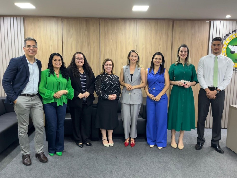 Escolha de nova defensora pública-geral do Acre aconteceu nesta segunda-feira (25) — Foto: Asscom/Defensoria Pública do Acre